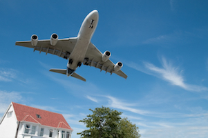 Aircraft over house2